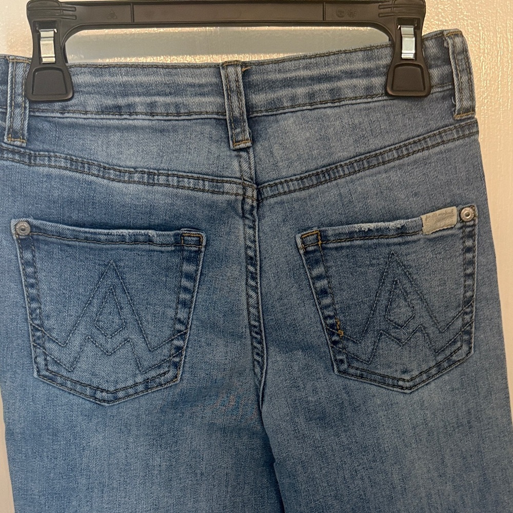 7 For All Mankind Light Blue original bootcut jeans